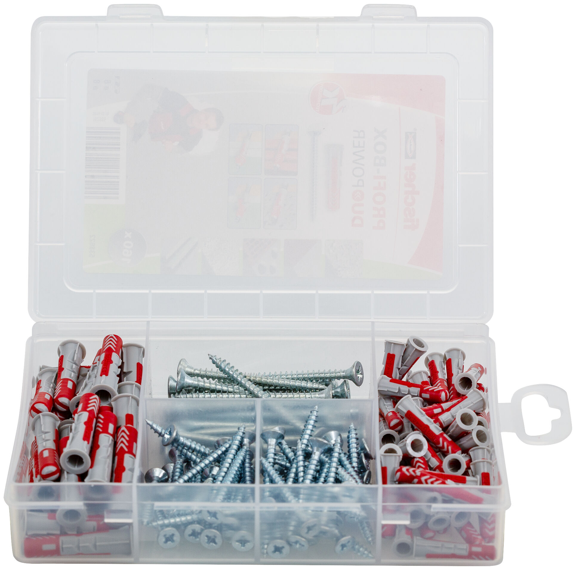 fischer Profi-Box DuoPower dibluri și șuruburi